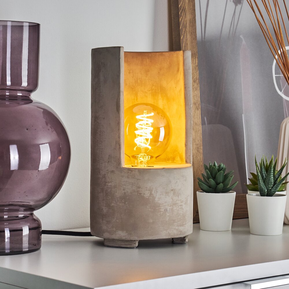 Amite Lámpara de mesa Gris, 1 luz main product photo