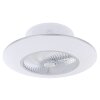 Globo KELLO Ventilador de techo LED Blanca, 1 luz