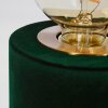 Weruga Lámpara de mesa Verde, Latón, 1 luz