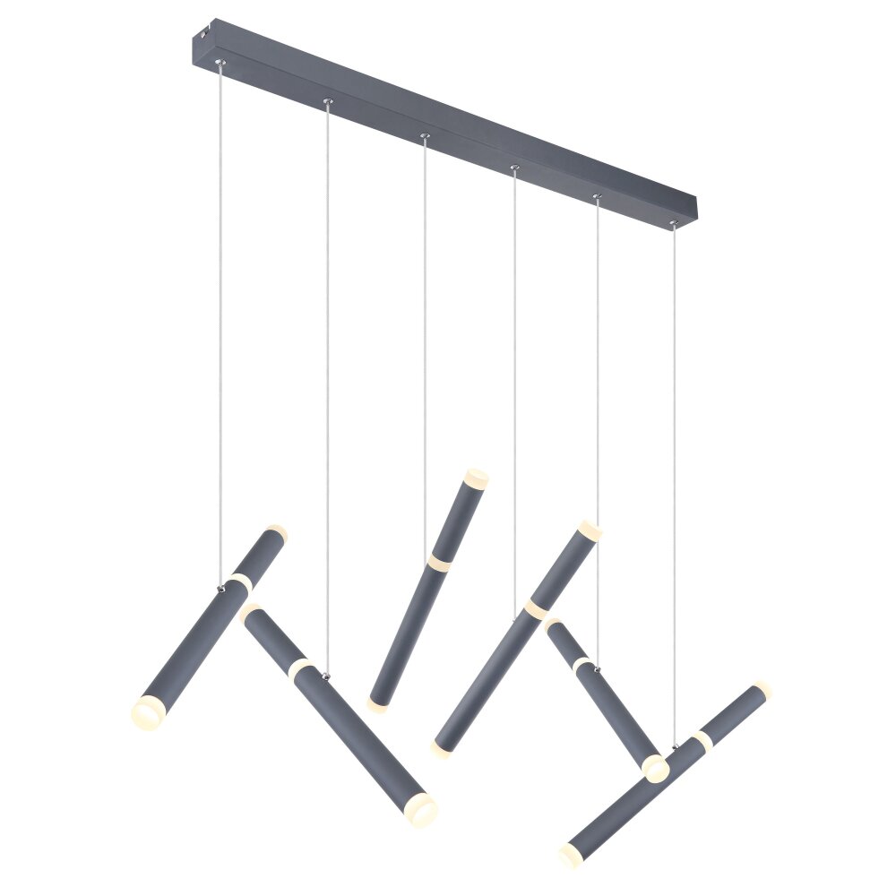 Globo KELSY Lámpara Colgante LED Gris, 1 luz main product photo