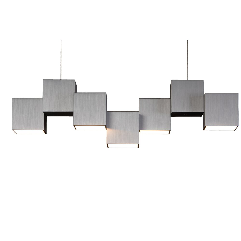 Grossmann ROCKS Lámpara de Techo LED Aluminio, 5 luces main product photo