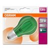 Osram LED E27 2 Watt Grün 50 Lúmenes