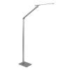 Steinhauer Serenade Lámpara de Pie LED Acero inoxidable, Blanca, 1 luz