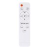 Globo KLEMENS Lámpara de Techo LED Blanca, 1 luz, Mando a distancia