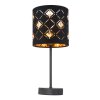 Globo ABBEY Lámpara de mesa Negro, 1 luz