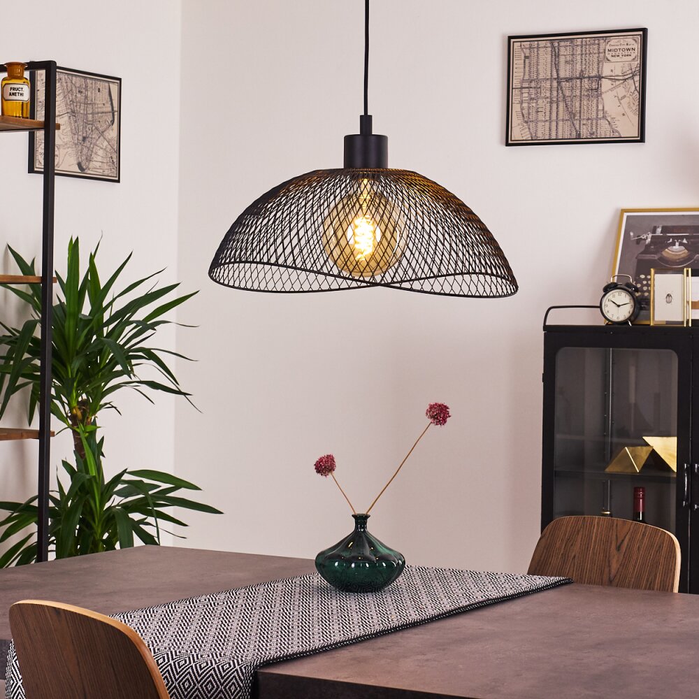 Pucara Lámpara Colgante Negro, 1 luz main product photo