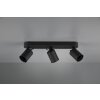 Proyector Trio Leuchten PAGO Negro, 3 luces