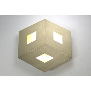 Bopp-Leuchten BOX COMFORT Lámpara de Techo LED dorado, 3 luces