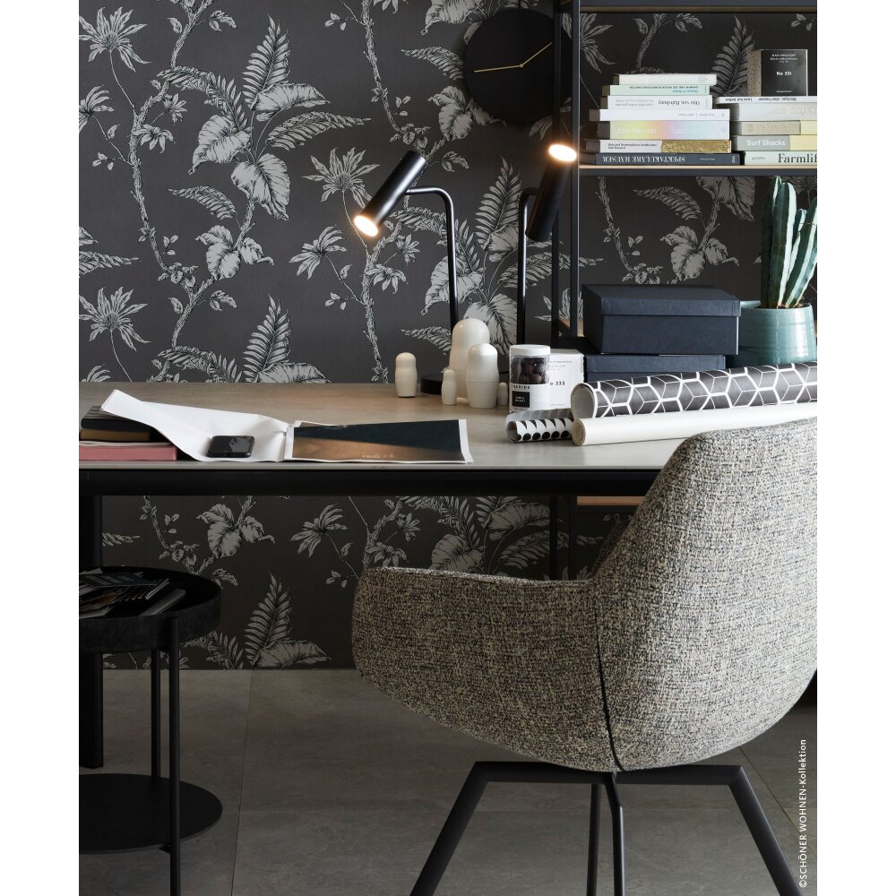 SCHÖNER WOHNEN-Kollektion STINA Lámpara de mesa LED Negro, 1 luz main product photo