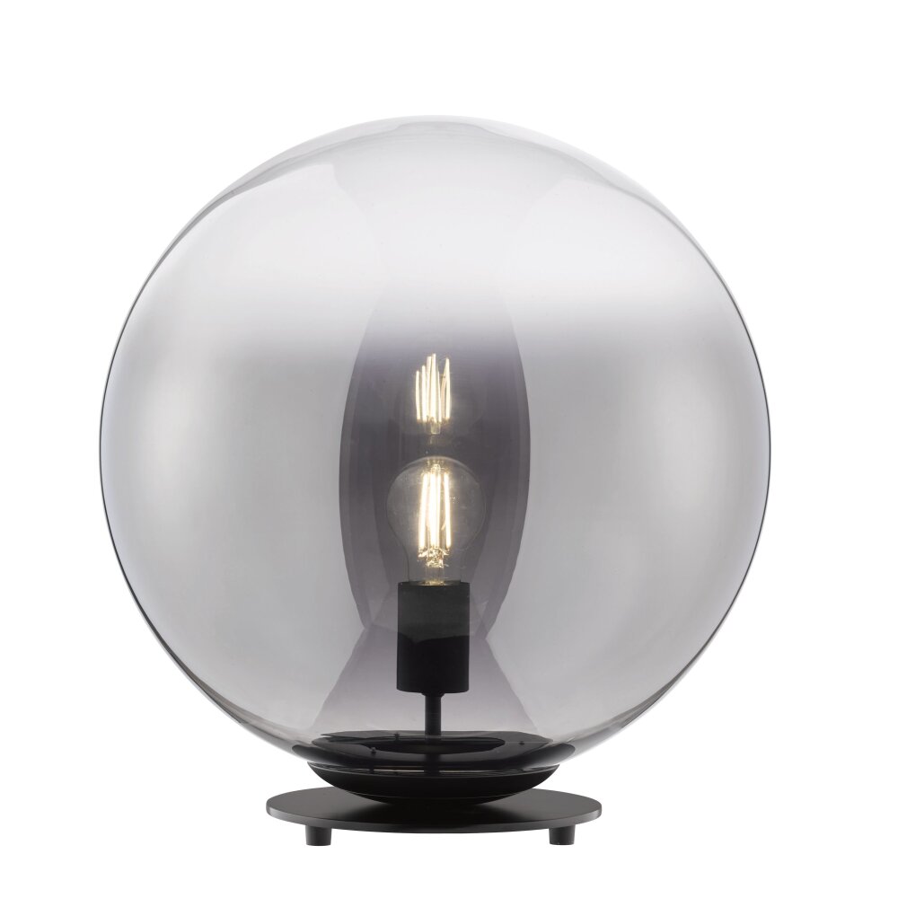 SCHÖNER WOHNEN-Kollektion MIRROR Lámpara de mesa Negro, 1 luz main product photo