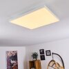 Cor Lámpara de Techo LED Blanca, 1 luz, Mando a distancia