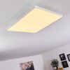 Cor Lámpara de Techo LED Blanca, 1 luz, Mando a distancia