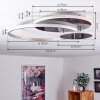 ManzanalesÂ  Lámpara de Techo LED, 1 luz, Mando a distancia