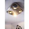Granada Lámpara de techo LED Níquel-mate, 4 luces