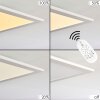 Nexo Lámpara de Techo LED Blanca, 1 luz, Mando a distancia