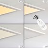 Nexo Lámpara de Techo LED Blanca, 1 luz, Mando a distancia