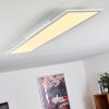 Nexo Lámpara de Techo LED Blanca, 1 luz, Mando a distancia