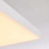 Buenaventura Lámpara de Techo LED Blanca, 1 luz, Mando a distancia
