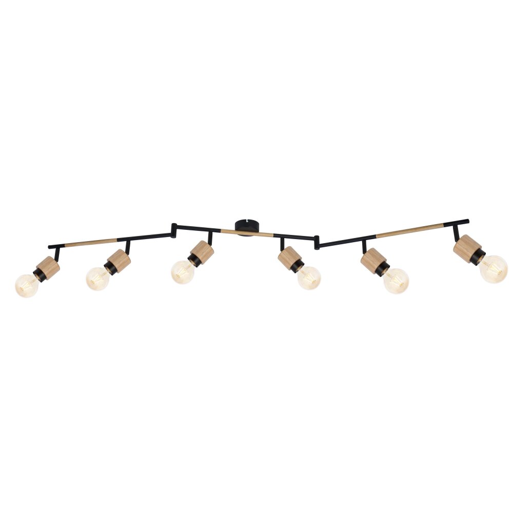 Globo JORNA Proyector Negro, 6 luces main product photo