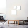 Leuchten-Direkt CANVAS Lámpara de Techo LED Blanca, 1 luz, Mando a distancia