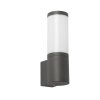 Faro Barcelona Orwell Aplique para exterior LED Gris, 1 luz