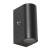 Steinhauer Logan Aplique para exterior LED Negro, 1 luz