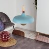 Noez Lámpara Colgante Azul, 1 luz