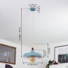 Noez Lámpara Colgante Azul, 1 luz