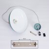 Noez Lámpara Colgante Azul, 1 luz