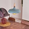 Noez Lámpara Colgante Azul, 1 luz
