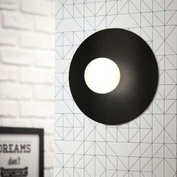 Brilliant Zon Lámpara de Techo Negro, 1 luz