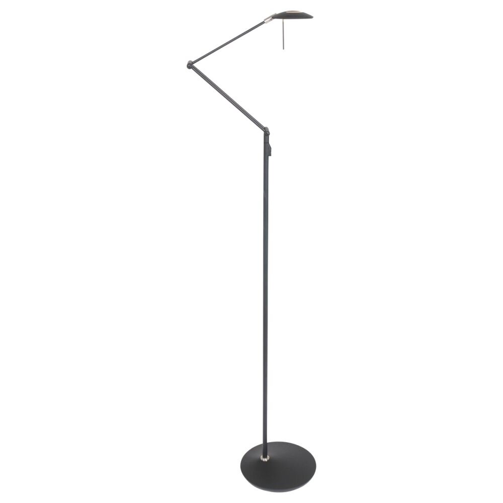 Steinhauer Zodiac Lámpara de Pie LED Negro, 2 luces main product photo