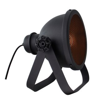 Brilliant Kiki Lámpara de mesa Negro, 1 luz