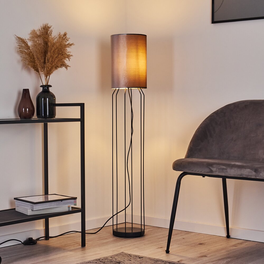 Bornalle Lámpara de Pie Negro, 1 luz main product photo
