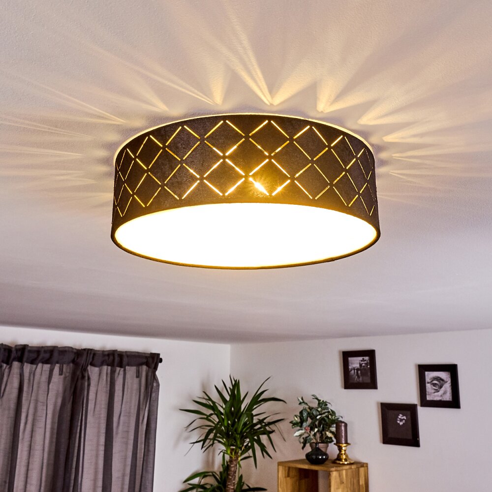 Arnoya Lámpara de Techo Cobre, Negro, 2 luces main product photo
