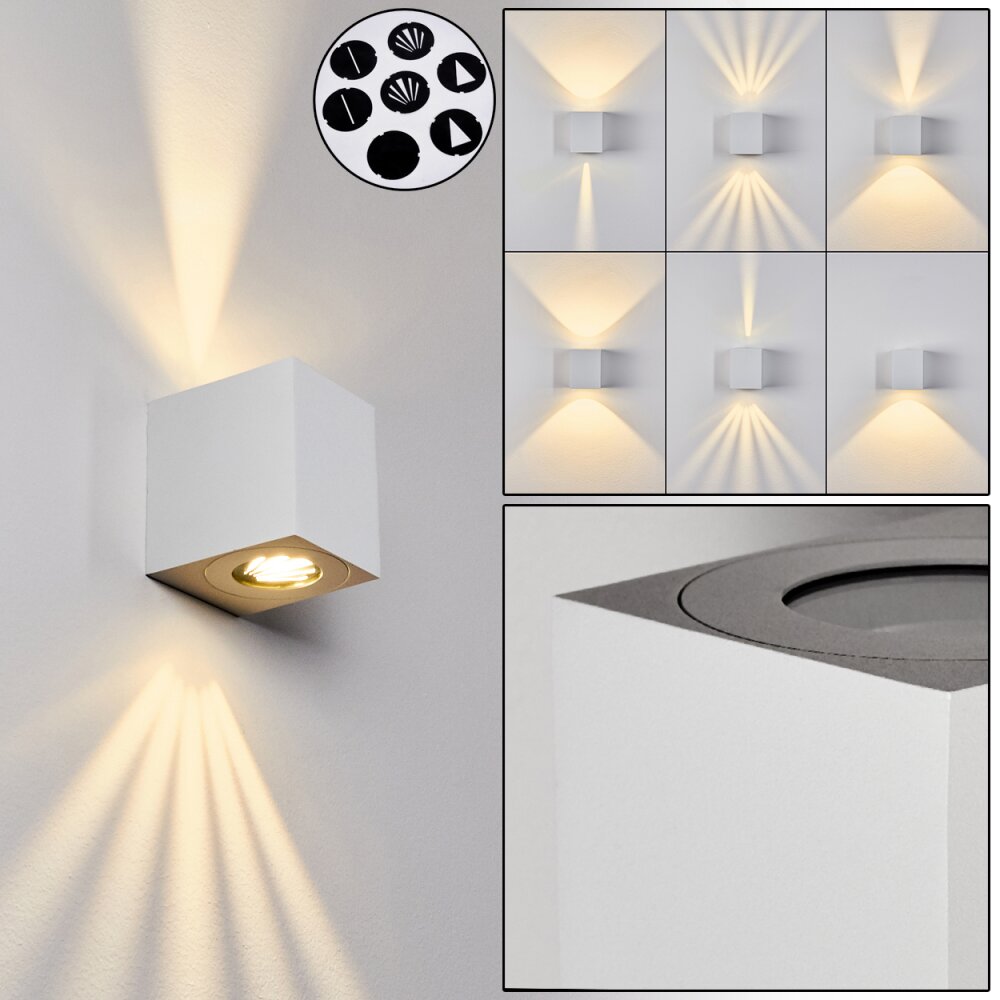 Mora Aplique para exterior LED Blanca, 2 luces main product photo