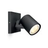 Philips Hue Ambiance White Runner Spot de pared, set básico LED Negro, 1 luz