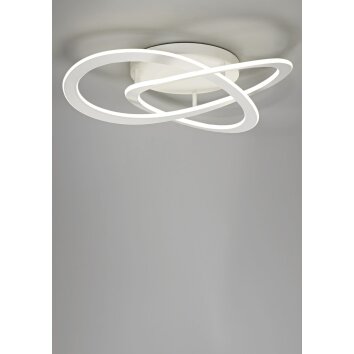 Mantra PLANET Lámpara de Techo LED Blanca, 1 luz