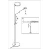 Steinhauer Turound Lámpara de Pie LED Acero bruñido, 2 luces