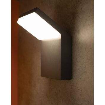 Mantra ALPINE Aplique para exterior LED Gris, 1 luz