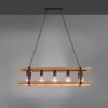 Leuchten Direkt EDITH Lámpara Colgante Madera clara, 5 luces