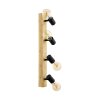 EGLO TOWNSHEND Foco de techo Marrón, Negro, 4 luces