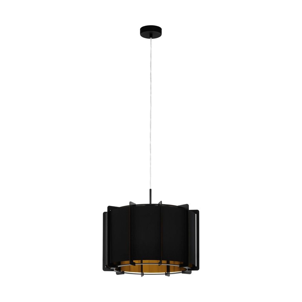 EGLO PINETA Lámpara Colgante Negro, 1 luz main product photo