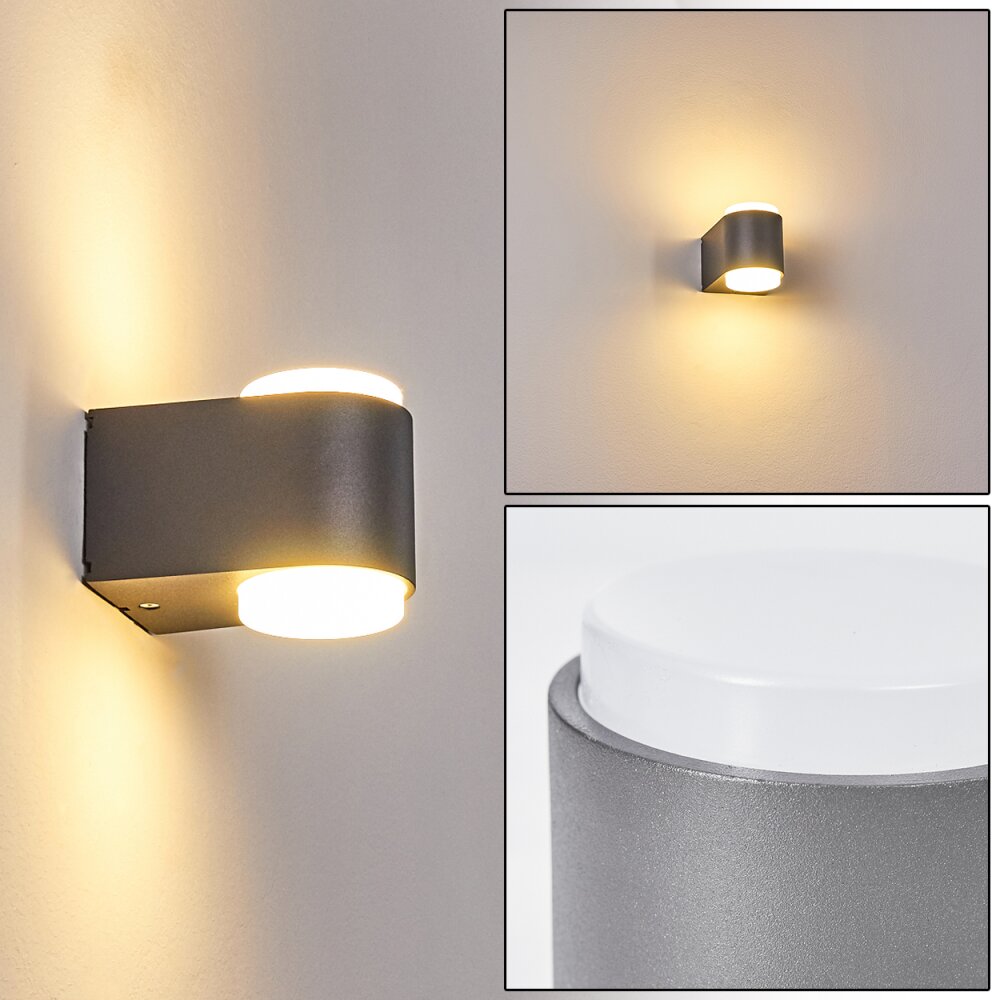 Mapiu Aplique para exterior LED Antracita, 2 luces main product photo