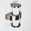 Parawa Aplique para exterior LED Níquel-mate, 2 luces