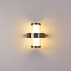 Parawa Aplique para exterior LED Níquel-mate, 2 luces