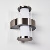 Parawa Aplique para exterior LED Níquel-mate, 2 luces