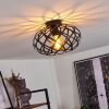 Shupá Lámpara de Techo Negro, 1 luz