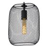 Lámpara Colgante Lucide MESH Negro, 1 luz