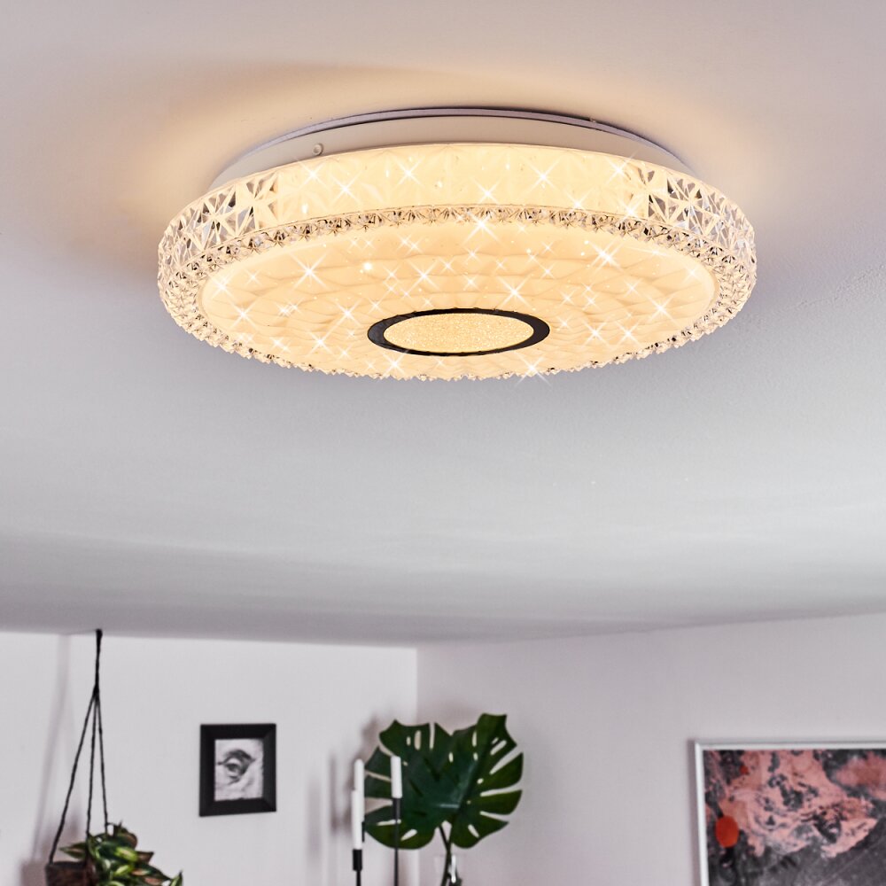 Cavalese Lámpara de Techo LED Blanca, 1 luz main product photo
